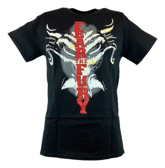 Brock Lesnar Fear the Fury Mens Black T-shirt