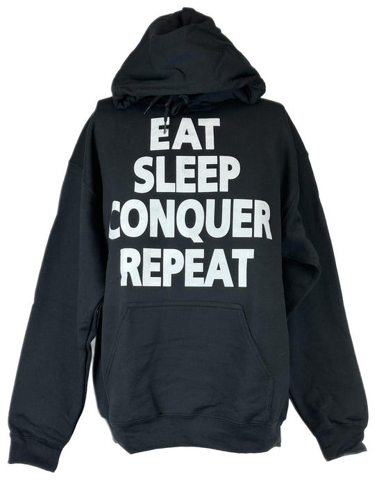 Brock Lesnar Eat Sleep Conquer Repeat Pullover Hoody Sweatshirt New