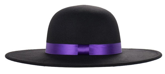 WWE Undertaker Era of Darkness Black Hat Purple Ribbon Small/Medium