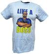 Big Boss Man Like a Boss Blue T-shirt