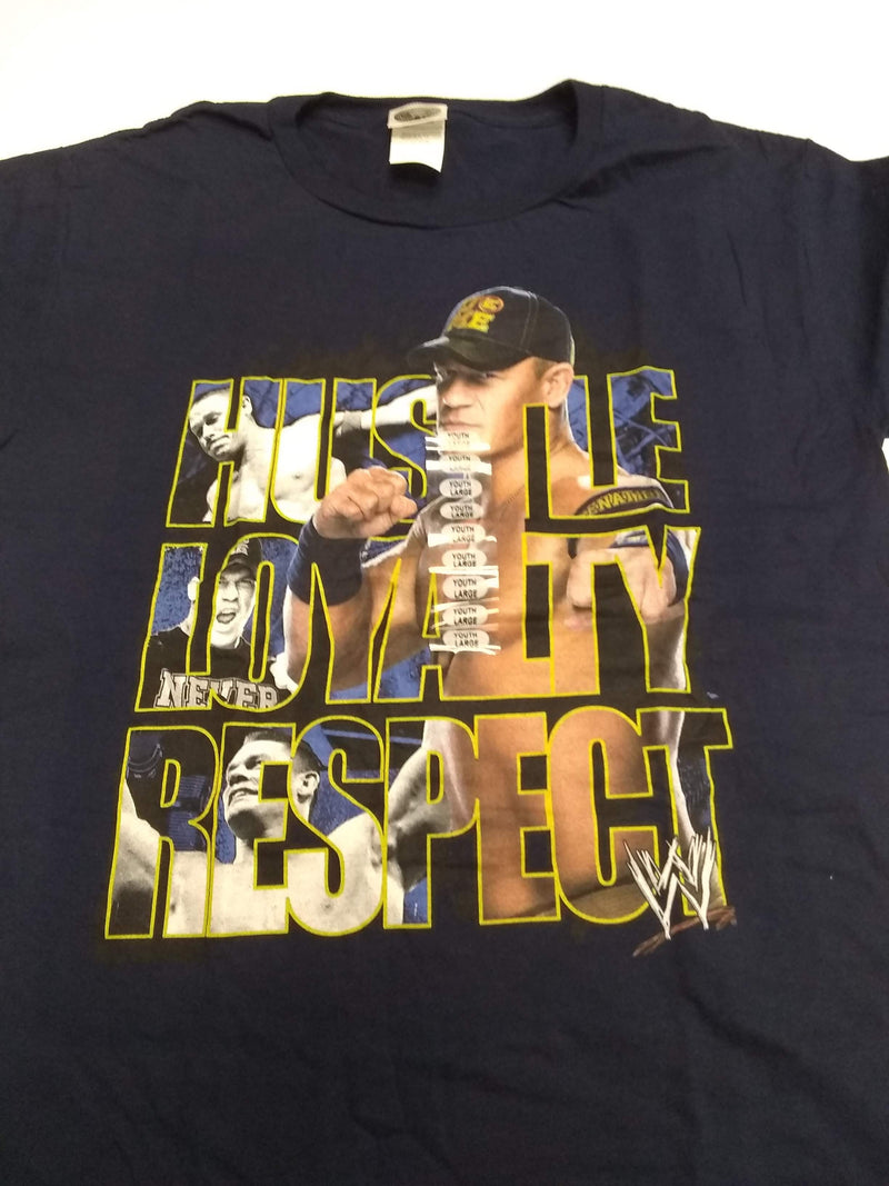 Load image into Gallery viewer, Lot of Youth Large WWE T-shirts | John Cena Roman Reigns Boys Kids (YL)
