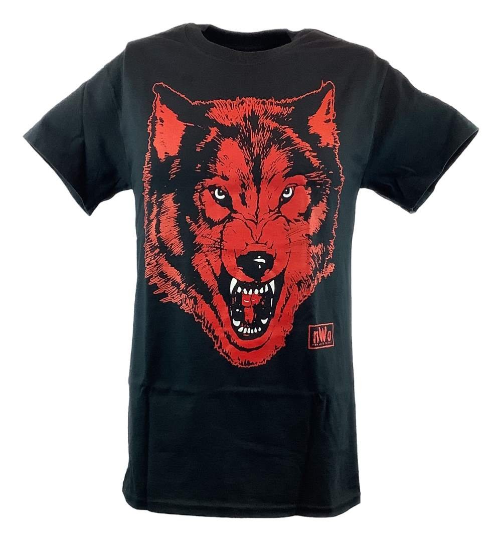 nWo Black Wolfpack New World Order Wolf pack Mens T-shirt