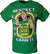 John Cena Green Yellow Earn The Day Mens T-shirt