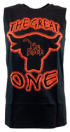 The Rock Great One Mens Sleeveless Black Muscle T-shirt