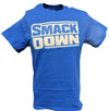 Friday Night Smackdown Mens Blue T-shirt