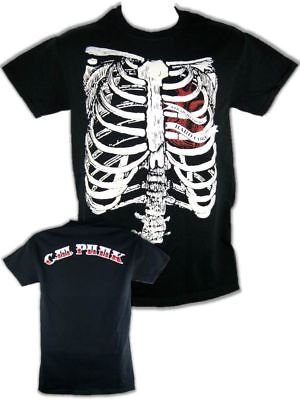 Load image into Gallery viewer, CM Punk Ribs Straight Edge Hard Core Mens Black T-shirt
