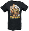 Dwayne The Rock Johnson Smoke Show Black WWE T-shirt