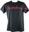nWo Outsiders Red Logo Kevin Nash Scott Hall WCW Mens T-shirt