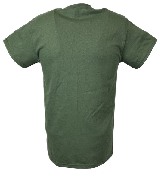 Batista The Animal Hunts Alone Green T-shirt