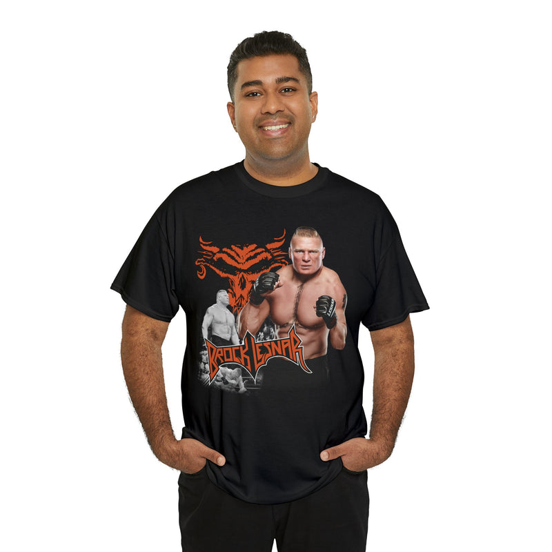 Load image into Gallery viewer, Brock Lesnar Ready to Fight Mens Black T-shirt

