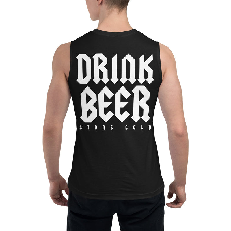 Load image into Gallery viewer, Stone Cold Steve Austin Drink Beer F Fear Sleeveless Muscle T-shirt
