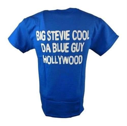Load image into Gallery viewer, Blue World Order bWo Blue Meanie Big Stevie Cool ECW Mens T-shirt
