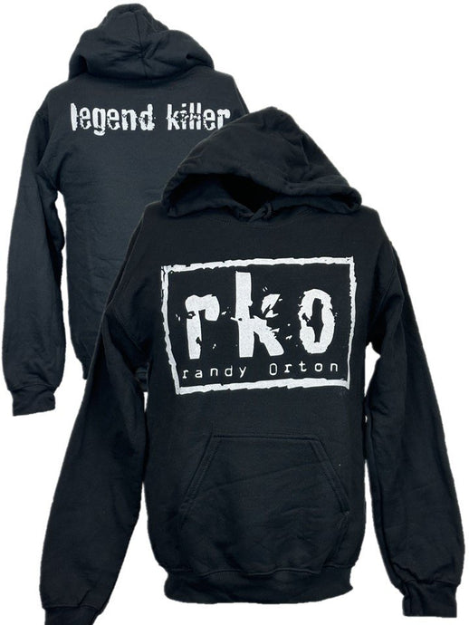 Randy Orton RKO Legend Killer Black Pullover Hoody Sweatshirt