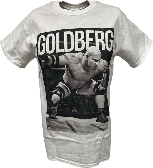 Bill Goldberg Predator WWE Mens White T-shirt