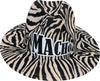 Macho Man Zebra Hat and Sticker