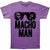 Macho Man Randy Savage Old School Purple T-shirt