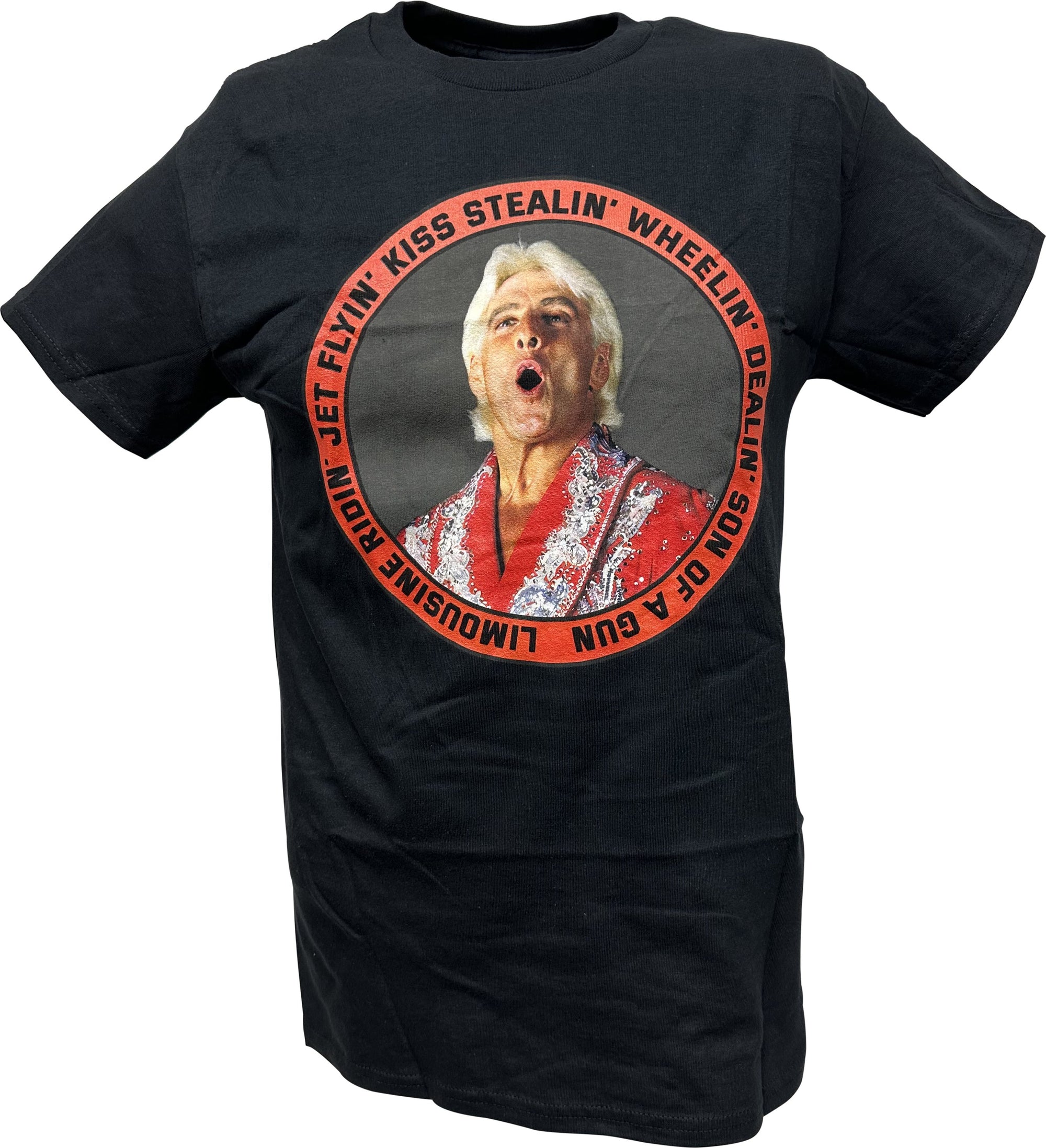 Ric Flair Limousine Ridin Jet Flyin WWE Mens Black T-shirt