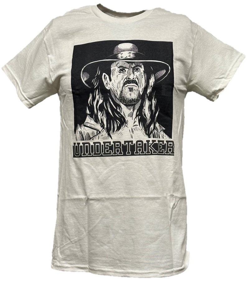 Load image into Gallery viewer, Undertaker Black White Portrait T-shirt
