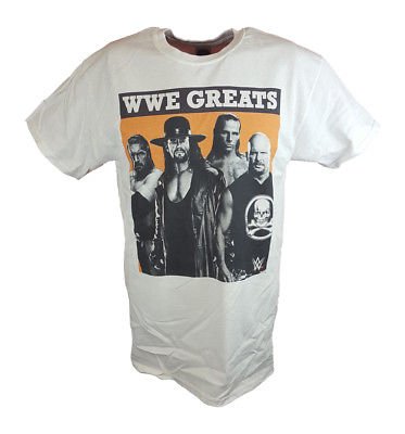 WWE Greats Triple H Undertaker Shawn Michaels Stone Cold Steve Austin T-shirt
