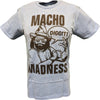 Macho Man Randy Savage Diggit Madness Mens Blue T-shirt