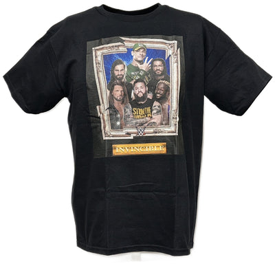 Cena Reigns Rollins Invincible Framed Boys Kids T-shirt