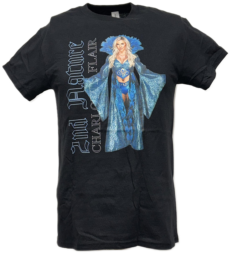Load image into Gallery viewer, Charlotte Flair Second Nature Black Mens T-shirt
