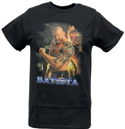 Batista Gun Show Mens Black T-shirt WWE