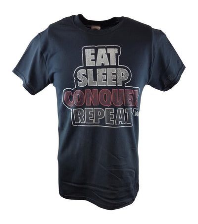 Brock Lesnar Eat Sleep Conquer Repeat WWE Mens T-shirt