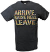 Stone Cold Steve Austin Camo Raise Hell Leave Black T-shirt