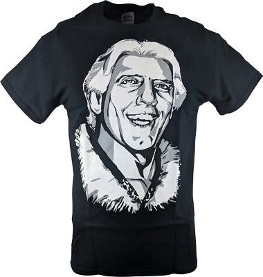 Load image into Gallery viewer, Nature Boy Ric Flair White Face Profile Mens T-shirt
