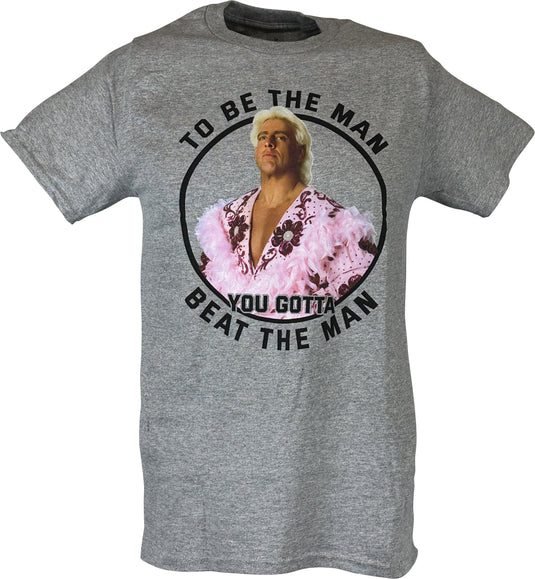 Ric Flair To Be The Man Gotta Beat Man WWE Mens T-shirt