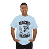 Macho Man Randy Savage Mania Mens Blue T-shirt