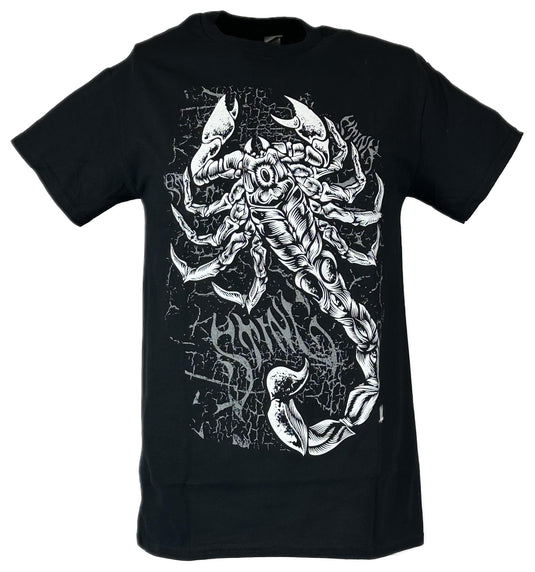 Sting White Scorpion WWE Mens Black T-shirt