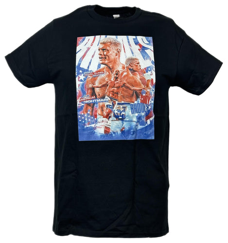 Cody Rhodes 2023 Royal Rumble Winner Poster Print Black T-shirt