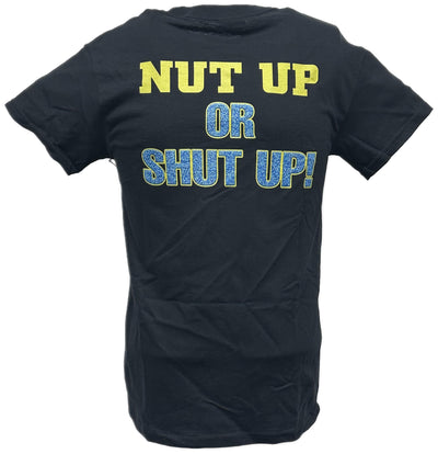 Hardcore Bob Holly Nut Up or Shut Up Black T-shirt