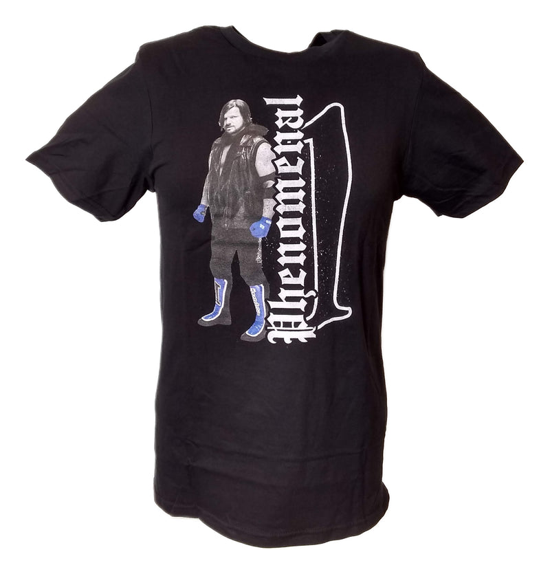 Load image into Gallery viewer, AJ Styles Phenomenal One Pose WWE Mens Black T-shirt
