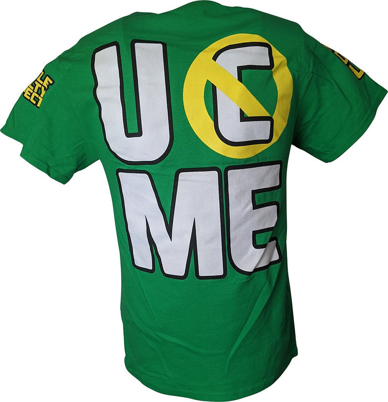 Load image into Gallery viewer, John Cena Green Yellow Earn The Day Mens T-shirt
