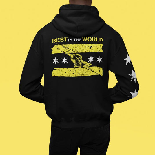 CM Punk GTS Best In The World Mens Zipper Hoody Sweatshirt