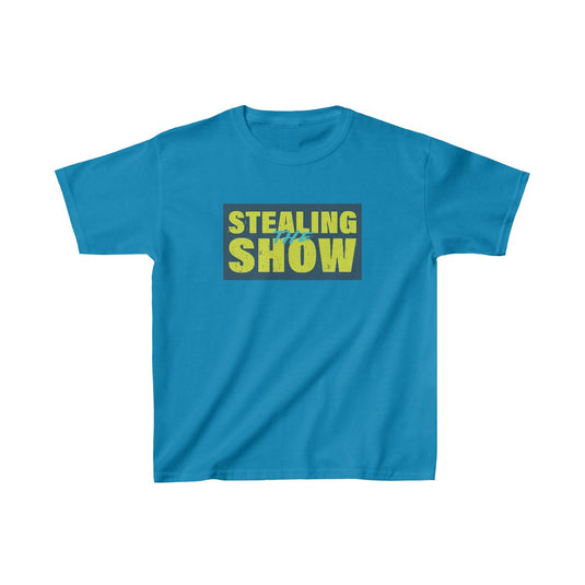 Dolph Ziggler Stealing the Show Youth Kids Blue T-shirt