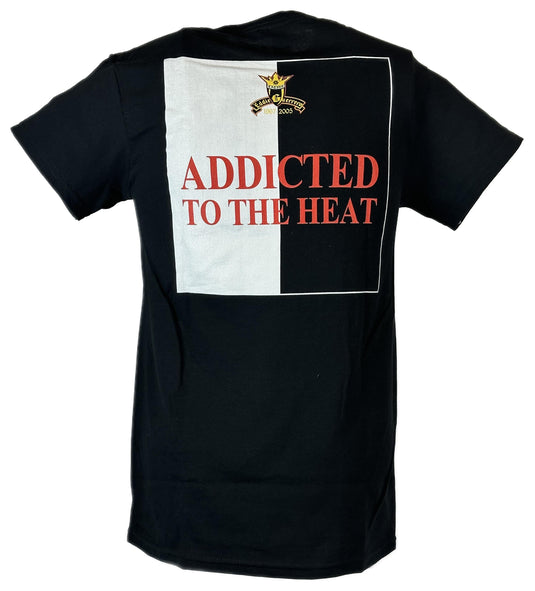 Eddie Guerrero WWE Scarface Addicted to the Heat Mens Black T-shirt