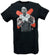 CM Punk Cross Fists Mens Black T-shirt