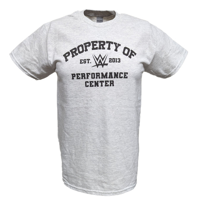 WWE Property of Performance Center Mens Gray T-shirt Est 2013