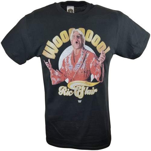 Ric Flair Gold Woooooo! WWE Signature Mens T-shirt