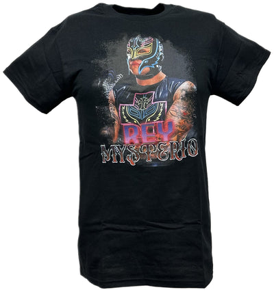 The Rey Mysterio Number One Men's Black T-shirt