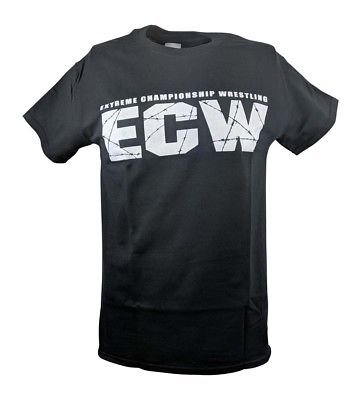 Load image into Gallery viewer, ECW Extreme Championship Wrestling White Logo T-shirt
