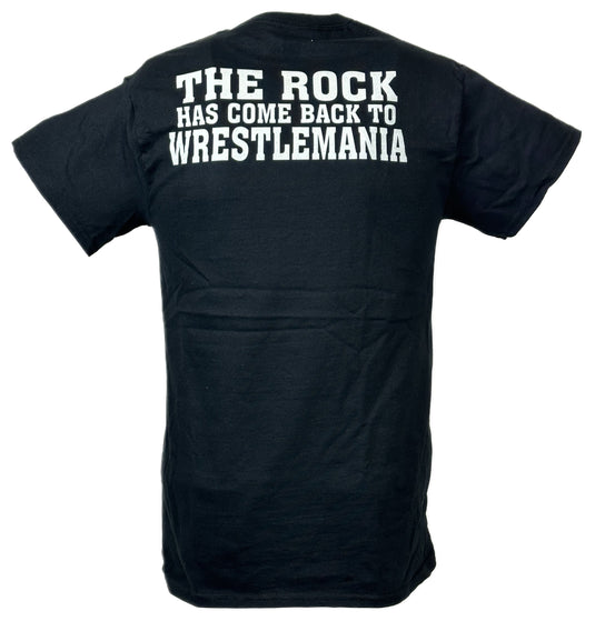 The Rock Finally Has Come Back To Wrestlemania Brahma Bull T-shirt