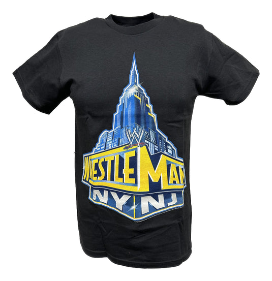Wrestlemania 29 New York New Jersey Empire State Building WWE T-shirt