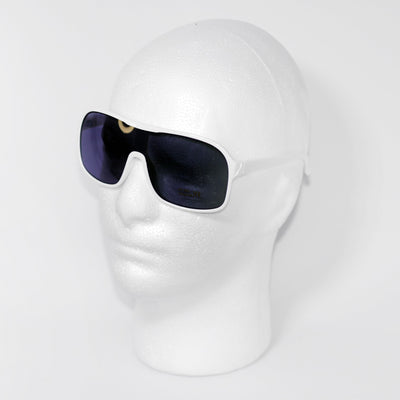 Macho Man Randy Savage Madness Bandana White Sunglasses Costume (Black Bandana, White Glasses)