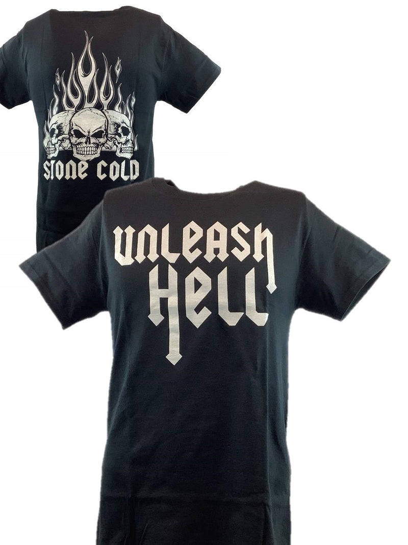 Load image into Gallery viewer, Stone Cold Steve Austin Unleash Hell Mens T-shirt
