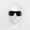 Macho Man Randy Savage Madness Bandana White Sunglasses Costume (Black Bandana, White Glasses)